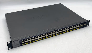 NETGEAR GS752TPv2, 48-Port Gigabit PoE+ Smart Switch, 4 SFP, 1U