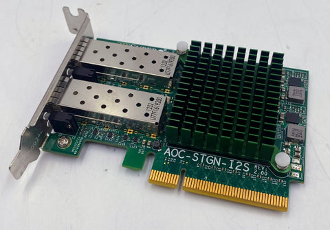Supermicro AOC-STGN-I2S, Dual SFP+ Intel 82599 10GbE Controller
