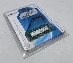 Crucial 1GB DDR2 SODIMM Premium Notebook Computer RAM, 128MX64PC2, CT12864AC53E
