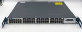 Cisco Catalyst WS-C3750X-48P-S 48-Port Gigabit PoE Switch