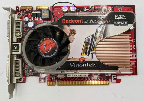 VisionTek ATI HD 2600 Pro 512MB DDR2 PCI E x16 Graphics Card VT 40022 Buffalo Computer Parts