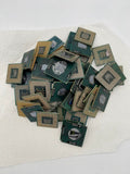 .75lb's Scrap Pinned Processors Green Fiber, GOLD RECOVERY ONLY