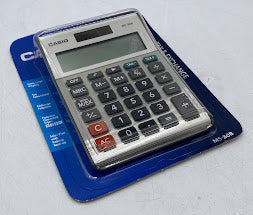 Casio MS-80B Portable Desktop Calculator, Solar w/ Battery Backup