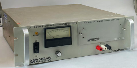 California Instruments 351TC AC Power Source w/ Precision Oscillator 815T