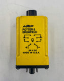 Potter & Brumfield CSL-38-30010 Time Delay Relay, 8-Pin, 10A, 120VAC, 28VDC
