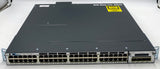 Cisco WS-C3750X-48PF-S V02 48-Port Gigabit PoE+ Network Switch w/ C3KX-NM-1G