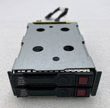 HP 777280-001 Dual Port 2.5" SFF Backplane Board w/ Caddy