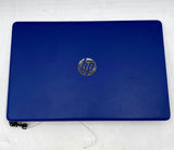 HP 15-daxxx Laptop LCD Top Cover, L50304-001, Blue