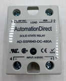 Automation Direct Solid State Relay AD-SSR640-DC-480A, 40A, 480VAC, Zero Cross
