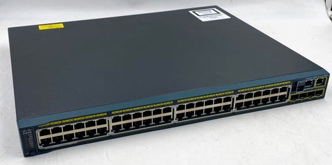 Cisco WS-C2960S-48LPS-L, 48GE, 4xSFP Switch