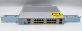 Cisco Catalyst WS-2960L-16PS-LL V01 Gigabit Ethernet Switch, 16 Port