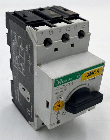 Moeller PKZM0-1 Motor Protector Circuit Breaker