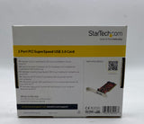 Startech PCIUB3S22 2-Port PCI USB 3.0 Card with SATA Power