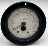 Wacline AEZS 13190 0-150V AC Voltmeter, Analog Panel