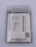 Cooler Master Blade Master 120 PWM Cooling Fan, 600-2000 RPM, 13-32 dBA