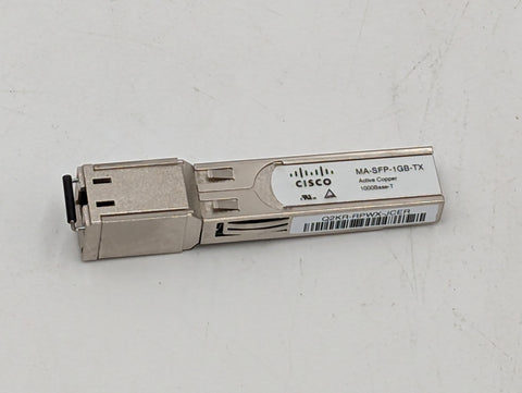 Cisco 1 GbE SFP Copper Module- MA-SFP-1GB-TX