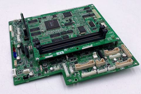 SHARP Printer Motherboard X0233QS W/ X0136QS Daughter Controller Board