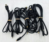 Lot of 5 High Speed HDMI Cables