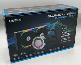 Lian Li Galahad AIO 240 ARGB Liquid CPU Cooler GA-240SLB Black, 120mm