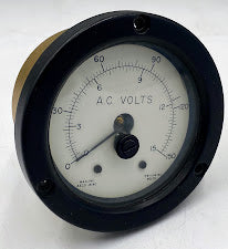 Wacline AEZS 13190 0-150V AC Voltmeter, Analog Panel