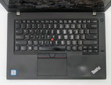 Lenovo ThinkPad T460 Laptop- 240GB SSD, 4GB RAM, Intel i7-6600U, Windows 10 Pro