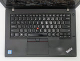 Lenovo ThinkPad T460 Laptop- 240GB SSD, 4GB RAM, Intel i7-6600U, Windows 10 Pro