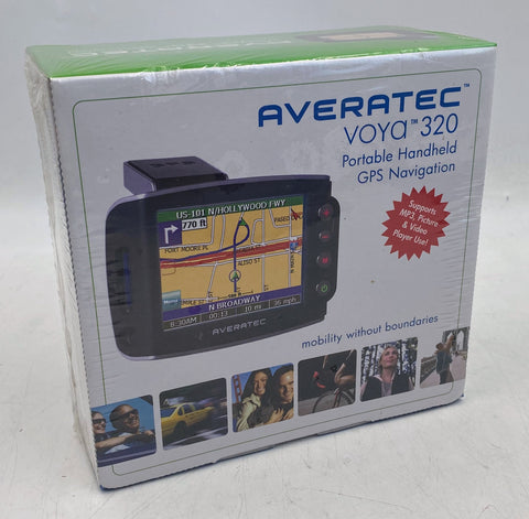 Averatec Voya 320 Portable Handheld GPS Navigation