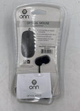 ONN 0NA11H0091 3-Button Optical Mouse, USB, Black