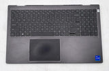Dell JVYYX Palmrest with US English Backlit Keyboard for Vostro 15 5510/5515
