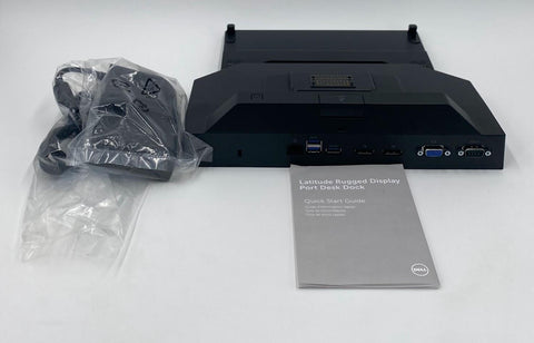 Dell 28NDH Latitude Rugged Display Port Desk Docking Station - Very Good