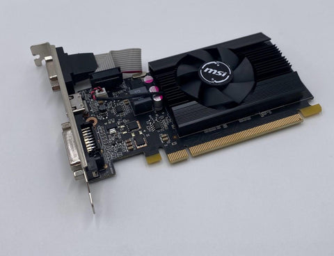 MSI NVIDIA GT 710 2GB GDDR3 PCIe Graphics Card - Very Good