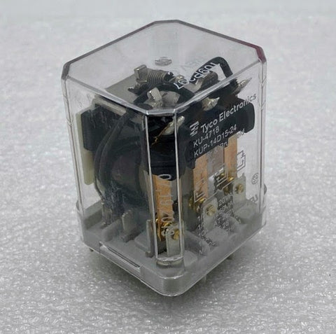 Tyco Electronics Potter & Brumfield KU-4718 KUP-14D15-24 24VDC Relay