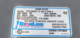 StarLine CB100AE12-30-3-240-4 Busway Tap Box w/ Nema L15-30-R Receptacle