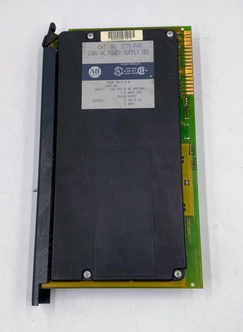 Allen-Bradley 1771-P4S Power Supply Module 120V AC, 8A Output, 5VDC