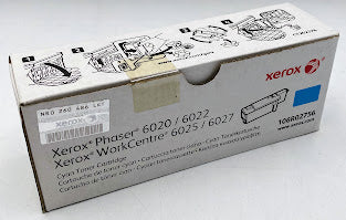 Xerox 106R02756 Cyan Toner for Phaser 6022, WorkCentre 6027, 1,000 Pages
