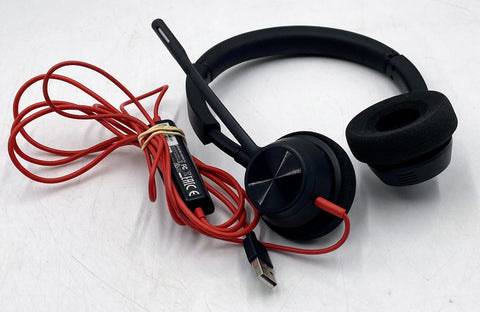 Poly Blackwire BW3320-M USB-A Headset, Stereo, Microsoft Teams Certified