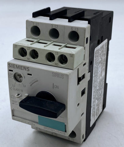 Siemens 3RV1021-1CA15 Motor Circuit Breaker