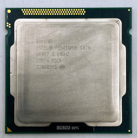 Intel Pentium G870 SR057 Processor 3.10 GHz 3M Cache Socket LGA 1155