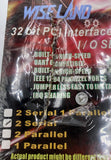 Wiseland 32-Bit PCI Interface Card with 2 Serial Ports