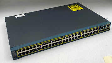 Cisco Catalyst WS-C2960S-48TS-L Switch, 48-Port Gigabit Ethernet, 4 SFP Uplinks