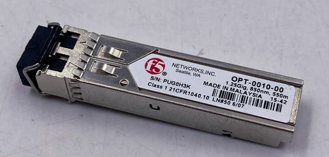 F5 Networks Transceiver OPT-0010-00 1000Base-SX 850nm SFP