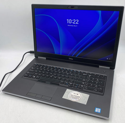 Dell Precision 7740 Workstation Laptop- 500GB SSD, 8GB RAM, E-2286M CPU, W11P
