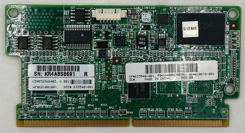 HP P222 Smart Array 512MB FBWC DDR3 Memory Module- 633540-001