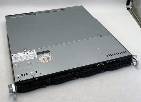 Supermicro SYS-5019S-MR-G1585L Rack Server- No SSD, 16GB DDR4, E3-1585Lv5, No OS