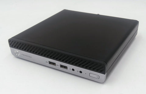 HP ProDesk 405 G4 Mini Desktop- 120GB SSD, 8GB RAM, AMD Ryzen 5 Pro 2400GE