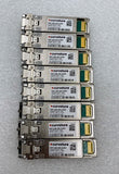 Lot of 8 Curvature SFP-10G-SR-CURV Gigabit SFP+ Transceiver Module