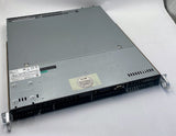 SuperMicro 813M-4 4-Bay Server- No Storage, 16GB DDR4, E3-1585Lv5 CPU, No OS