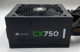 Corsair CX750 75-001447 750W 80 PLUS Bronze Certified ATX Power Supply, Non-Modular