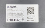 Datto E8 8-Port Gigabit PoE+ Cloud Managed L2 Switch