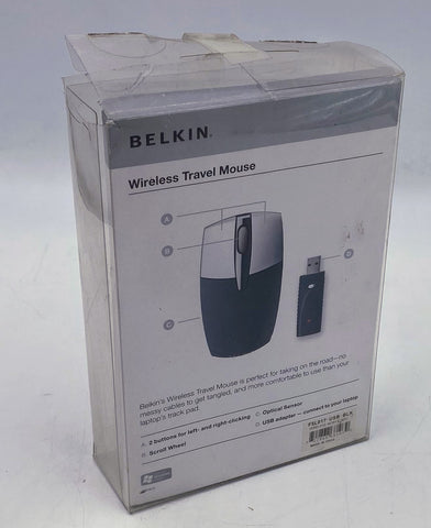 Belkin F5L017-USB-BLK Wireless Travel Mouse